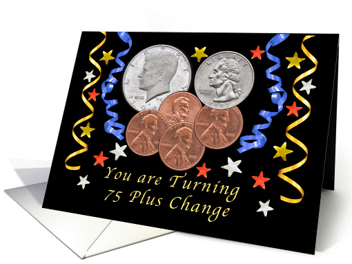 Happy 79th Birthday, Coins card (1338734)