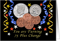 Happy 79th Birthday, Coins card