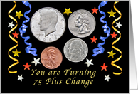 Happy 81st Birthday, Coins card