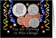 Happy 84th Birthday, Coins card