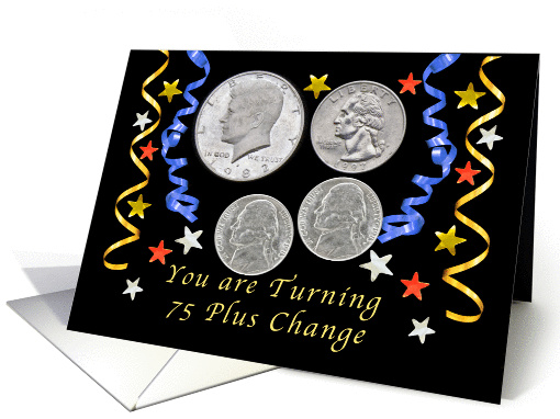 Happy 85th Birthday, Coins card (1339064)
