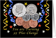 Happy 98th Birthday, Coins card