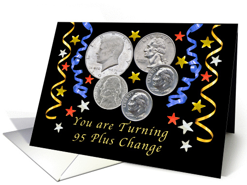Happy 100th Birthday, Coins card (1339124)