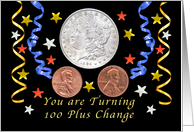 Happy 102nd Birthday, Coins card