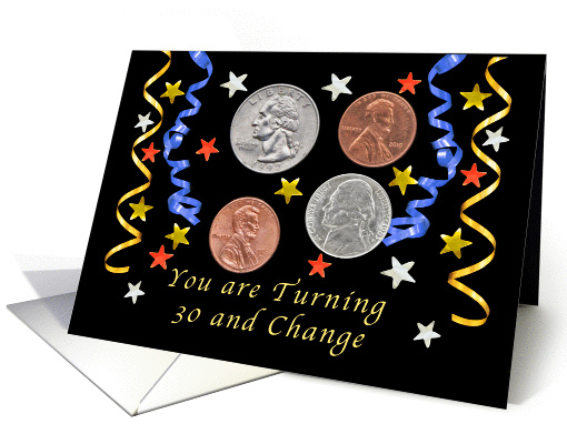 Happy 32nd Birthday, Coins card (1344308)