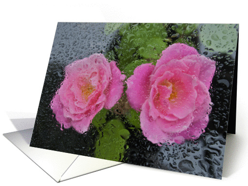 Soft Sensual Roses thinking of you card (957147)
