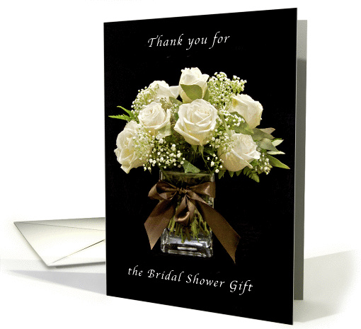 Thank you for Coming to the Bridal Shower card (958161)