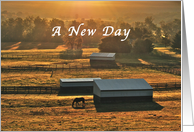 A New Day - encouragement card