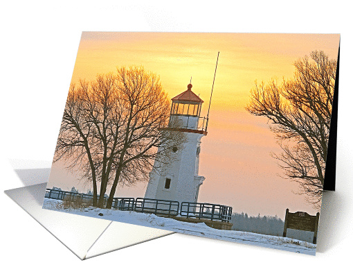 Cheboygan Crib Light_lighthouse maritime collection card (966185)