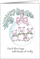 Christmas Holiday - Humorous card