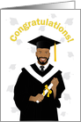 Graduation- Congratulations on your graduation for men card