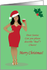 Merry Christmas - Funny Dear Santa Card