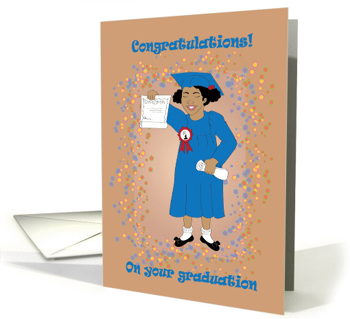 Graduation-Girl Graduating card (1074688)