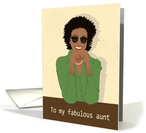 Birthday for Aunt - To my faboulous black older woman... (1342878)