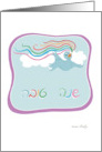 Cute Dove Carrying Olive Branch Rosh Hashana New Years Card