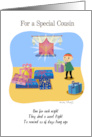 Sweet Happy Hanukkah For a Boy Cousin card