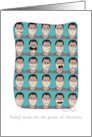 Humorous Collection Of Emoji Masks During Coronavirus Thinking of You card