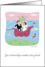 Bride and Groom Encouragement Would-Be Wedding Day During Corona card