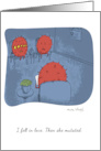 Humorous Mutated Coronavirus Valentine’s Day For A Single Friend card