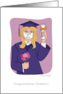 Congratulations Masked 2022 Graduate For Her During Coronavirus card