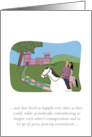 Funny Happy Anniversary Funny Fairy Tale card