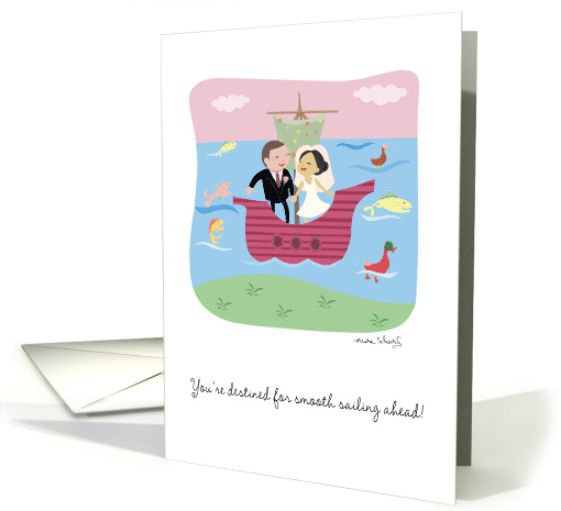 Bride and Groom Encouragement Would-Be Wedding Day During Corona card