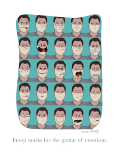 Humor Emoji Masks...