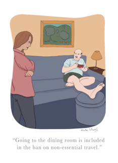 Funny For A Couple On Their Wedding Anniversary At Home Coronavirus