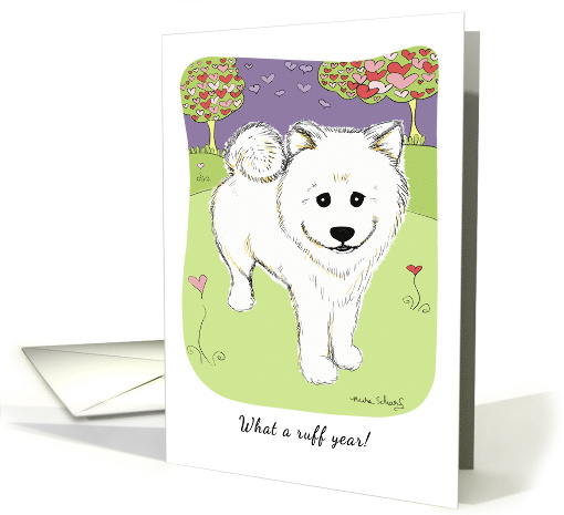 Pet Sympathy Loss of a Dog Sweet Color Illustrated During Corona card