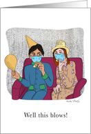 Funny Happy New Year During Coronavirus card