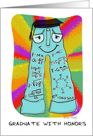 Humorous Congratulations Smarty Pants Honors Graduate card