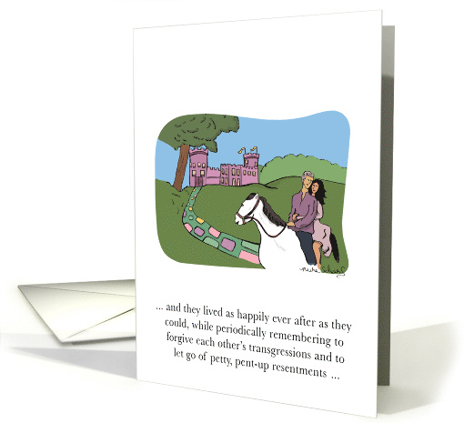 Funny Happy Anniversary Funny Fairy Tale card (955925)