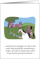 Funny Happy Anniversary Funny Fairy Tale card