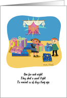 Sweet Happy Hanukkah For Grandchildren card