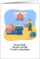 Sweet Happy Hanukkah For a Boy card