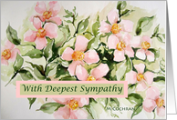 Deepest Sympathy...