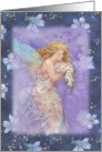 for Twins Illustrated Flower Fairy First Valentine card