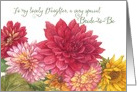 Daughter’s Bridal Shower Fall Botanical card