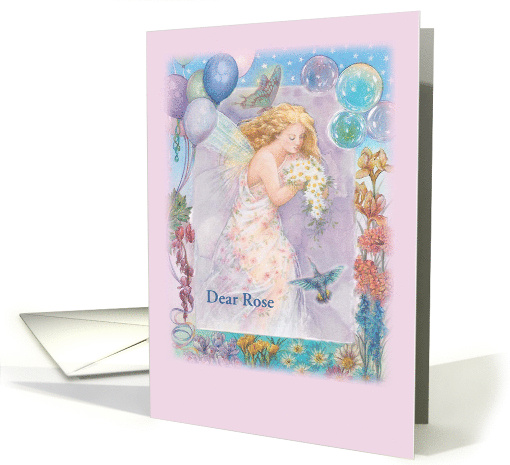 85 Birthday for Sister in Law, Fairy Butterfly card (1022777)