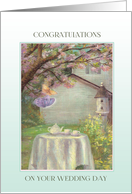 Wedding Congratulations for Son House & Garden Cherry Blossom card