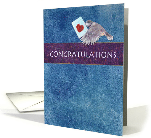 Special Delivery Congratulations with Heart for Friend card (1209788)