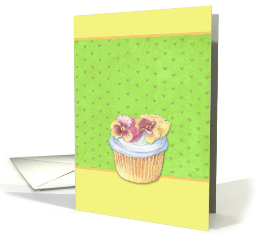 for Twins Illustrated Cupcake First Valentine card (1228270)
