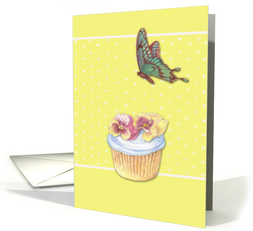 for Twins Illustrated Cupcake First Valentine card (1228294)