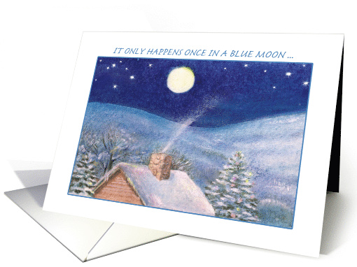 Illustrated Blue Moon First Valentine card (1231590)