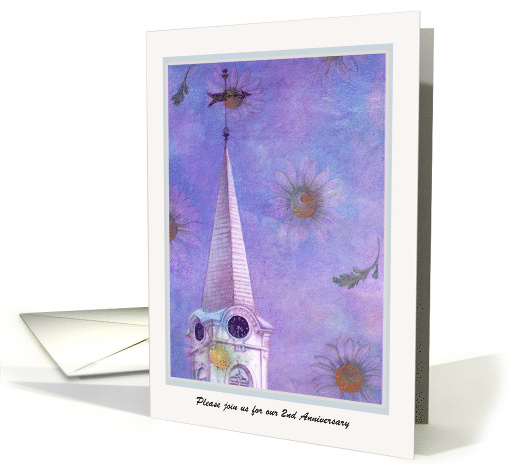 Illustrated Church Anniversary Invite Year Specific card (1259064)