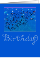 Sweet Sixteen Granddaughter on Christmas Day card
