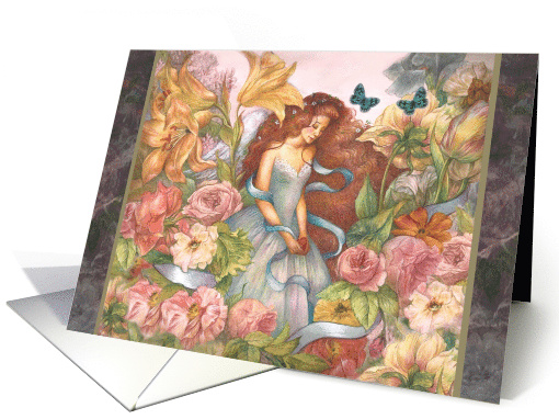 Birthday Invite Save the Date Fantasy Illustration card (1508504)