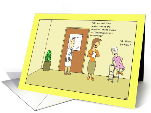 Go Fiber Get Well card (1000073)
