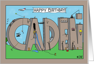 Caden Birthday Card