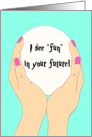 General Party Invitation - crystal ball - fun in your future card